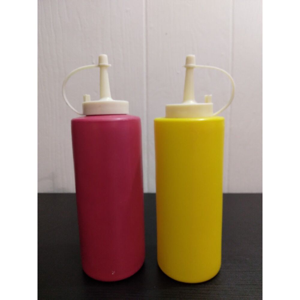 Vintage Ketchup and Mustard Bottles - Picture 2 of 5